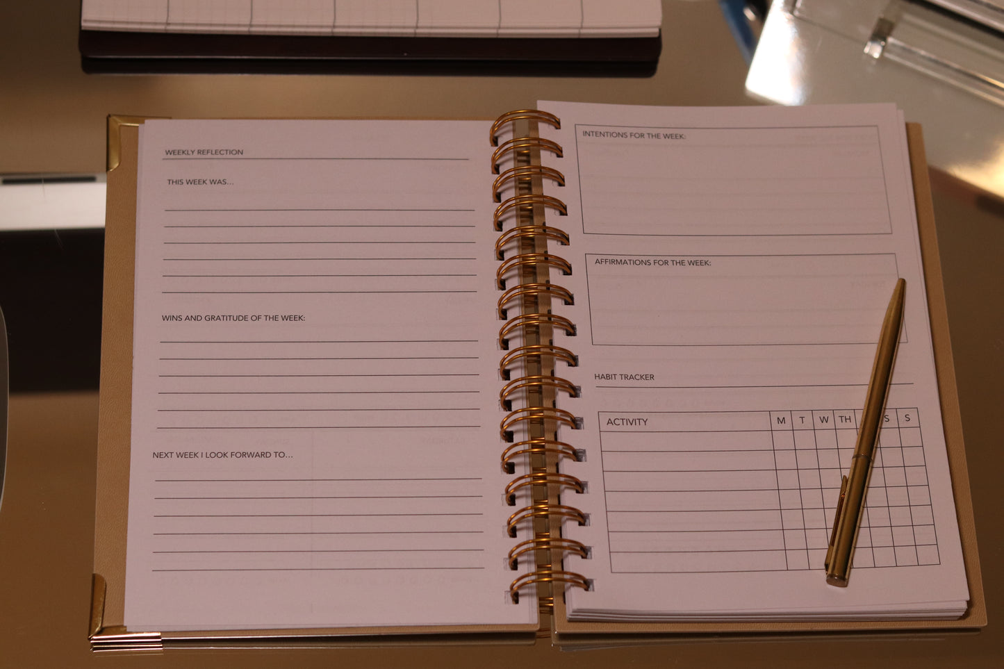 Plan & Conquer Weekly Planner